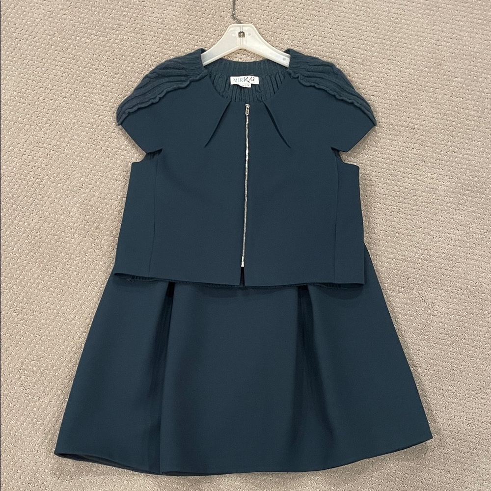 MIRI Couture Elegant Teal Set